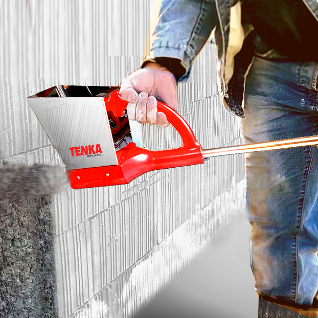 Putzmeister mit 3 Düsen - Druckluft-Putzpistole TK-31R - Putzmaschinen - image 4